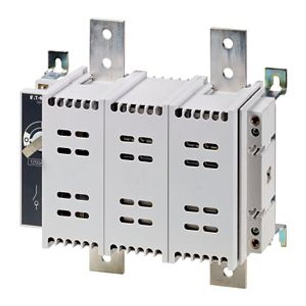DDC-1250/2-SK DC switch disconnector, 1250 A, 2 pole, 1 N/O, 1 N/C, Without rotary handle and drive shaft, rear mounting image 2