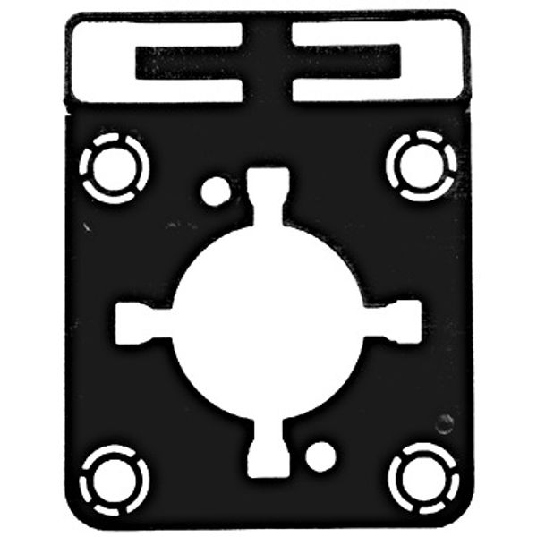 Holder for additional label, without label image 1