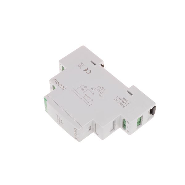 SCO-812 lighting dimmer, DIN rail mounting, 230V AC 350W power supply image 18