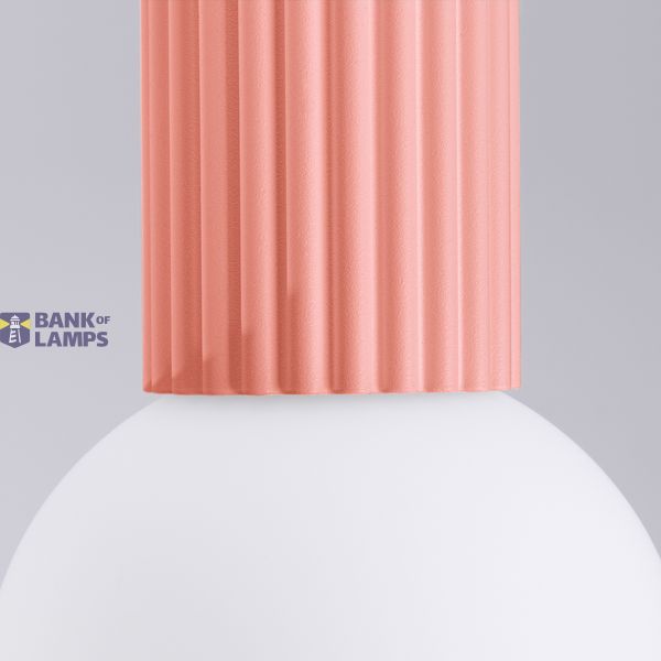 Ceiling lamp HALO peach image 6