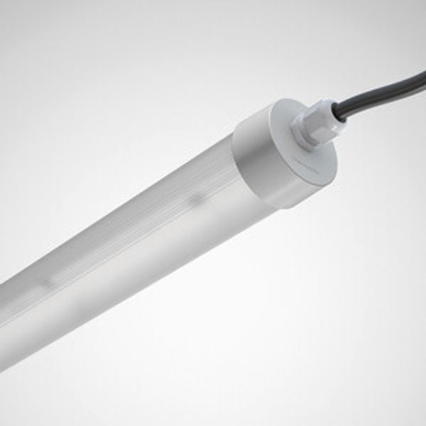 Weather-proof luminaires Tugra Prisms Grey tubular ET 38W 5000lm Extreme Wide (XW) IP69K IK03 3 SDCM image 1