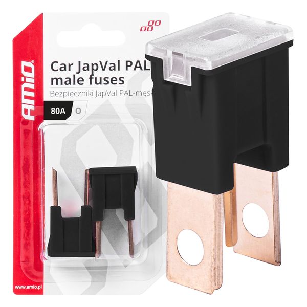Car JapVal PAL O male fuses 80A AMIO-03402 image 1