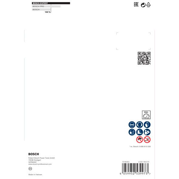 EXPERT MultiMaterial Diamond Cutting Disc 180 x 22.23 x 2.4 x 12 mm image 2