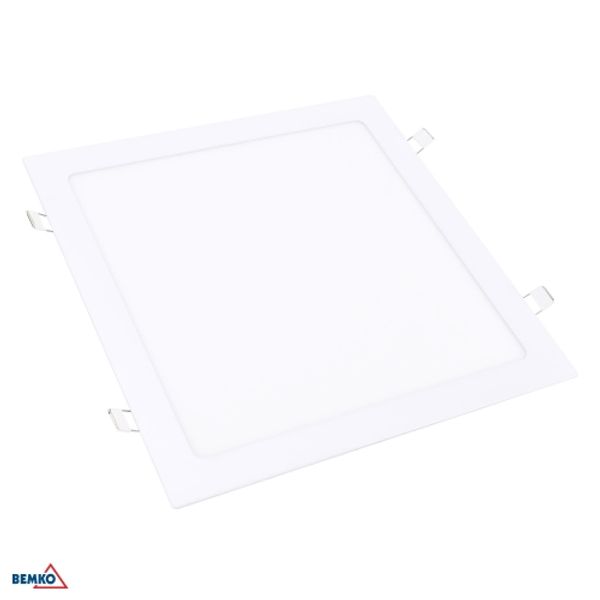 DOWNLIGHT LED BOLED 24W 3000K 1650LM IP20 SQUARE WHITE image 1