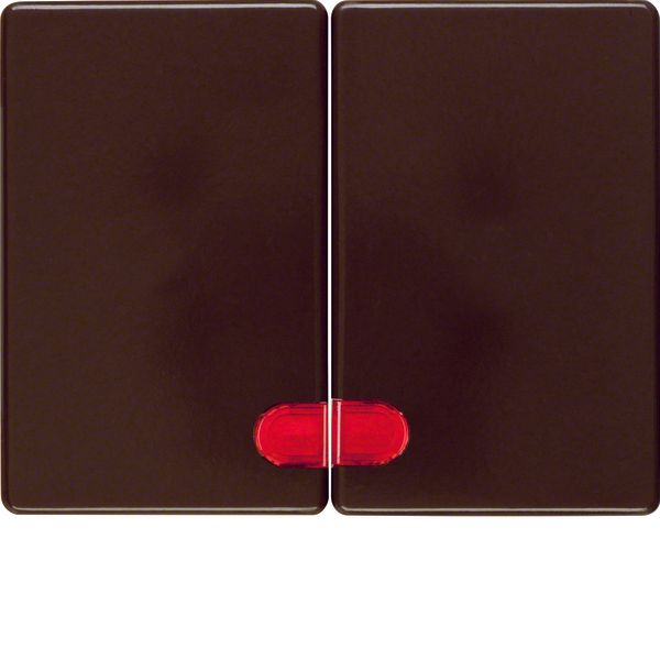 Rockers with red lens, Arsys, brown glossy image 1