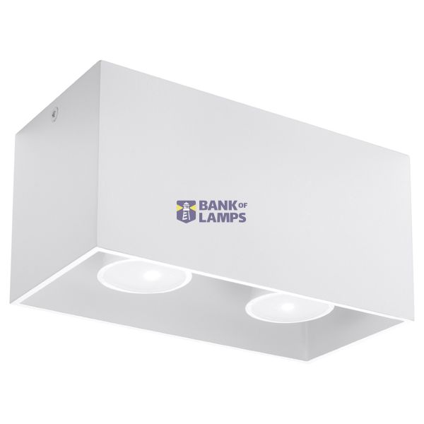 SPOT QUAD MAXI WHITE GU10 2X40W IP20 image 3