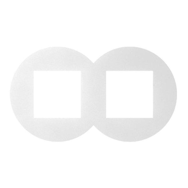 SV DOUBLE FRAME MATTE WHITE image 1