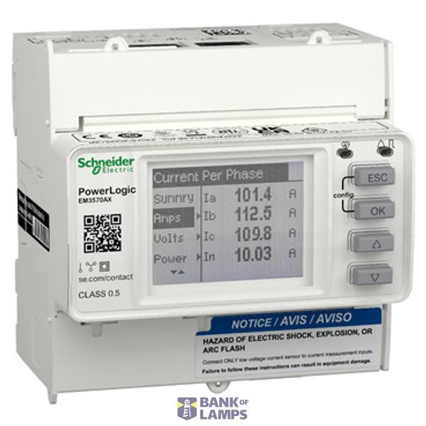 EM3570AX DIN Eth meter Rcoil 24VDC PS-SE image 2