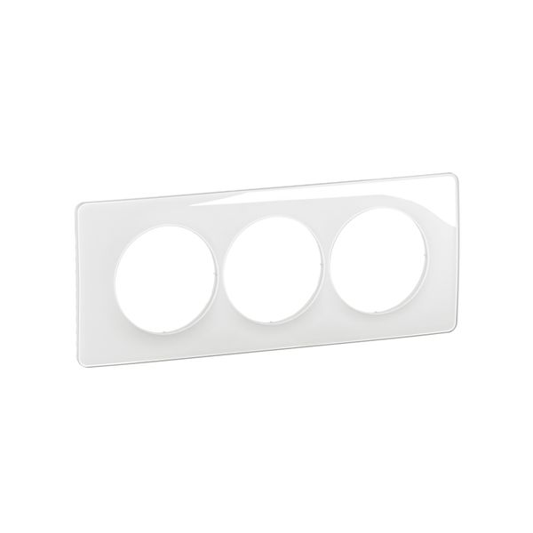 PLATE 2X3 GANG MAT BLACK image 1