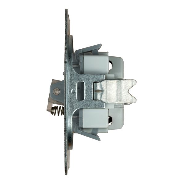 One-gang push button insert illuminated between L-L1, NO image 1