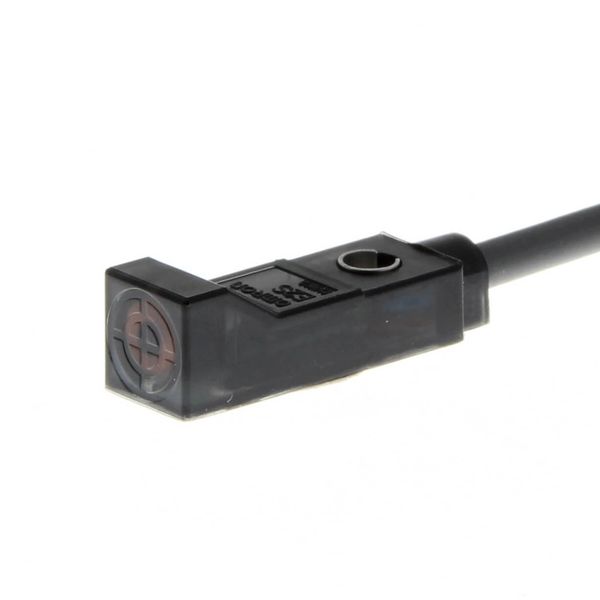 Miniature rectangular Inductive, end face sensing, unshielded, 2.5 mm, E2S 7086F image 1