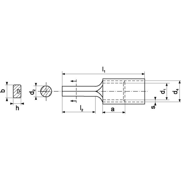 Pin terminal KWV_1-20/100 image 3