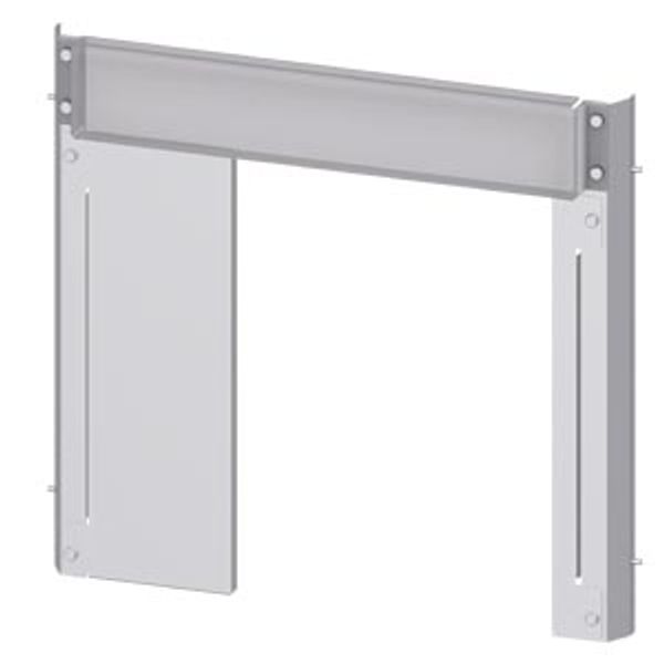 obstacle device compartment coupling panel 3WA size 1, withdrawable version, 3-pole, W: 600 mm image 1