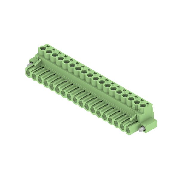 PCB plug-in connector, female plug, 5.08 mm, Number of poles: 18, 180°, Clamping yoke connection, Clamping range, max. : 4 mm², Box image 3