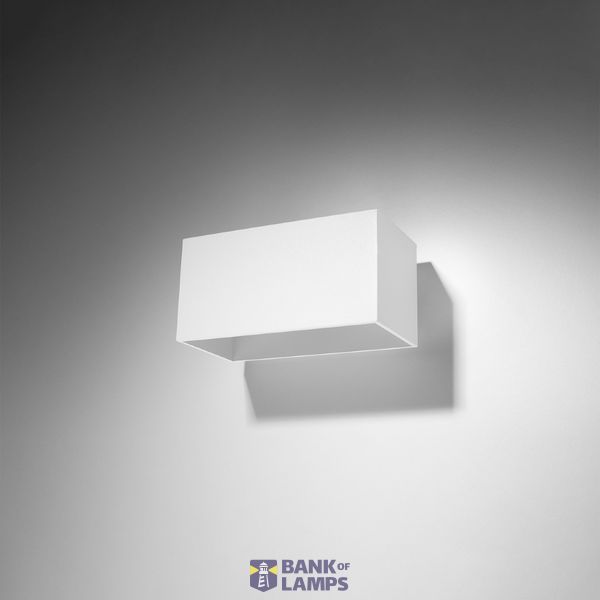 WALL LAMP QUAD MAXI WHITE G9 2X40W IP20 image 2