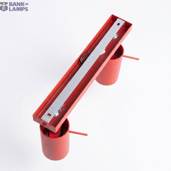 Ceiling lamp RING 4L red image 6