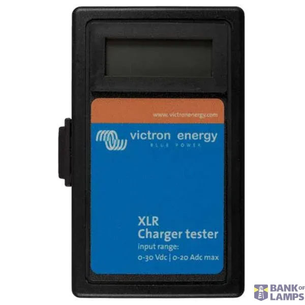 Victron Energy Charger accessories XLR Charger tester 8-80Vdc/0-10Adc max image 1
