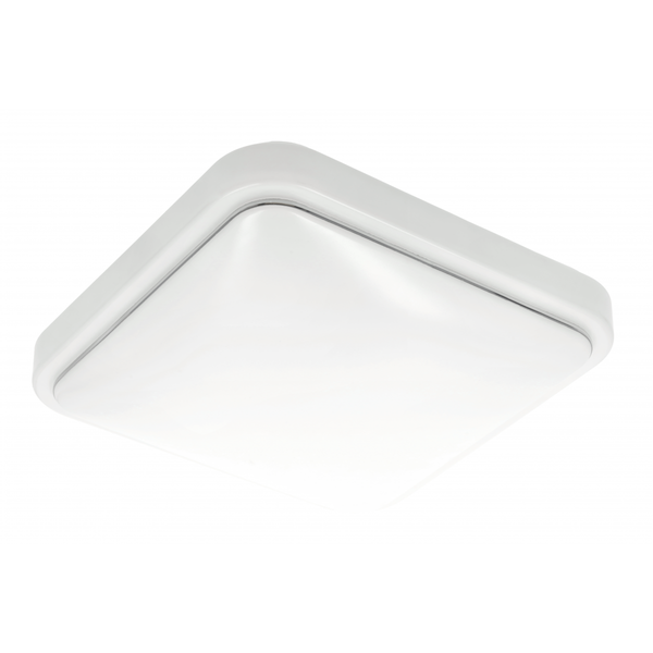 LED luminaire ROSALI, 24 W, 1920 lm, 4000K, AC180-250V, PF>0.5, IP44, 325x325 mm, square, white image 1