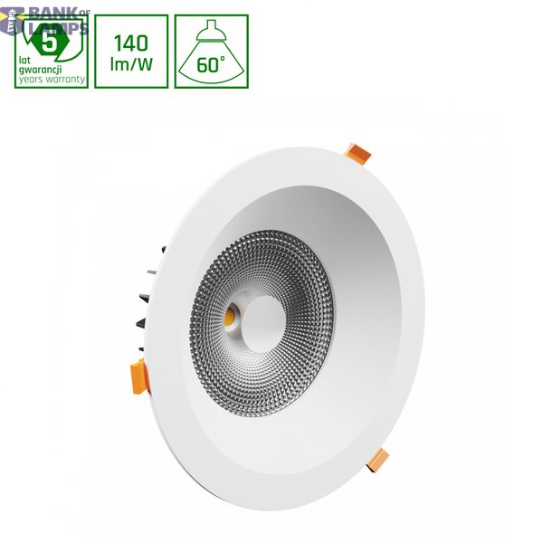 CEL ARIESA 840 27W 230V 60deg White MESH image 1
