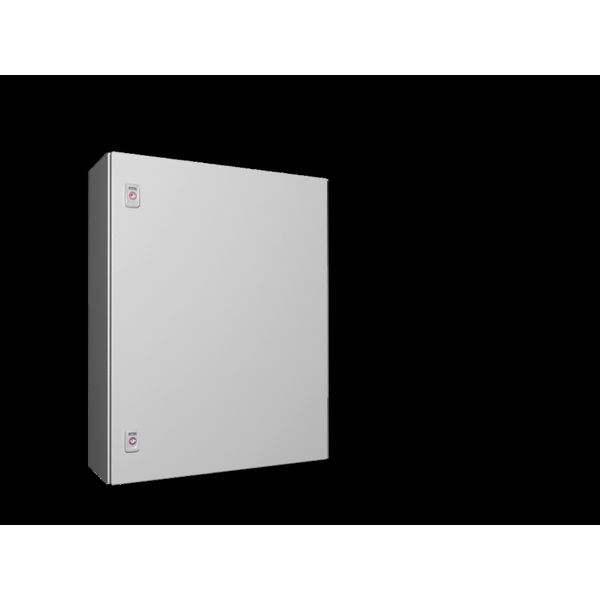 AX Compact enclosure, WHD: 600x760x210 mm, sheet steel image 2