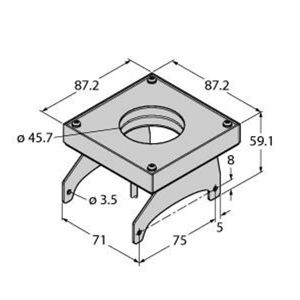 Vision System Ring Light   LEDRRV80X80M image 1