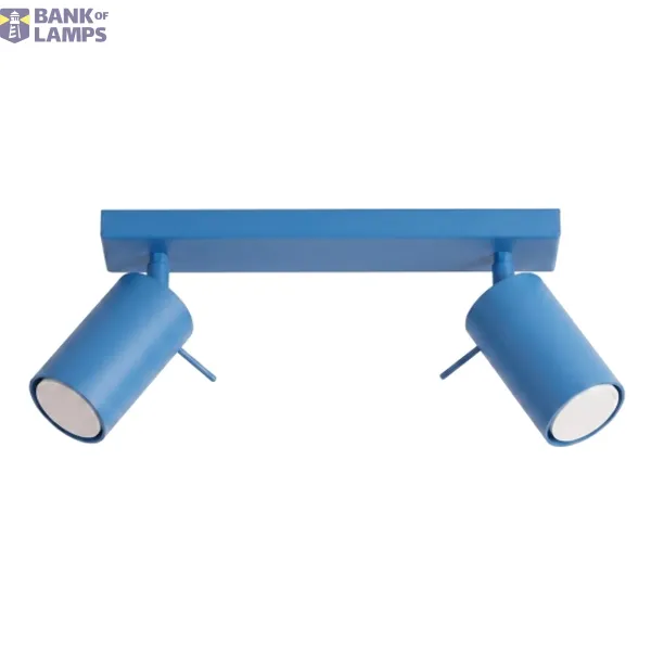 Ceiling lamp RING 2 azure image 1
