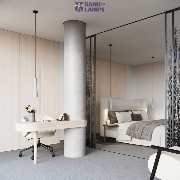 Pendant lamp ELECTRA concrete image 10
