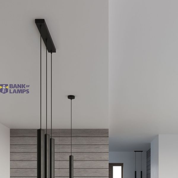 HANGING LAMP WEZYR 3 BLACK G9 3X40W IP20 image 6