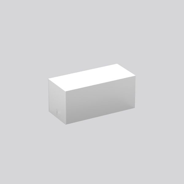 Replacement cover, plastic glass L 267 B 118 H 120 colour: white image 2