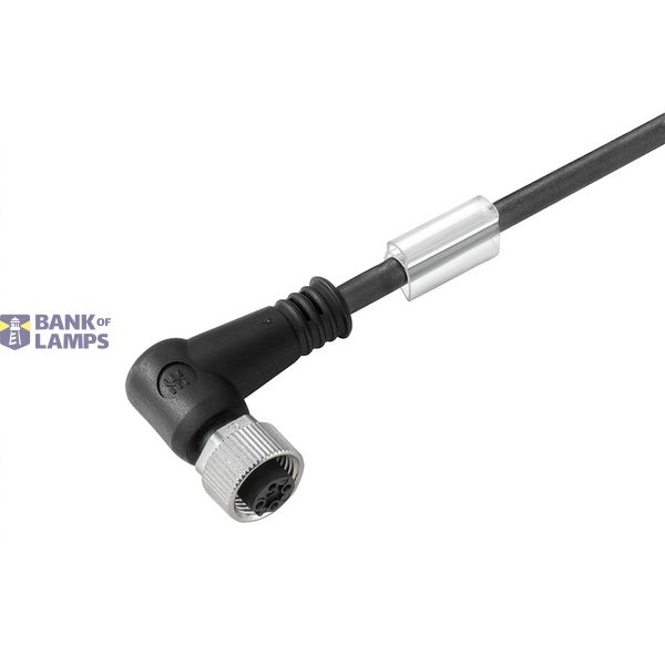Sensor-actuator Cable, M12, Number of poles: 4, 25 m, Socket, angled,  image 1