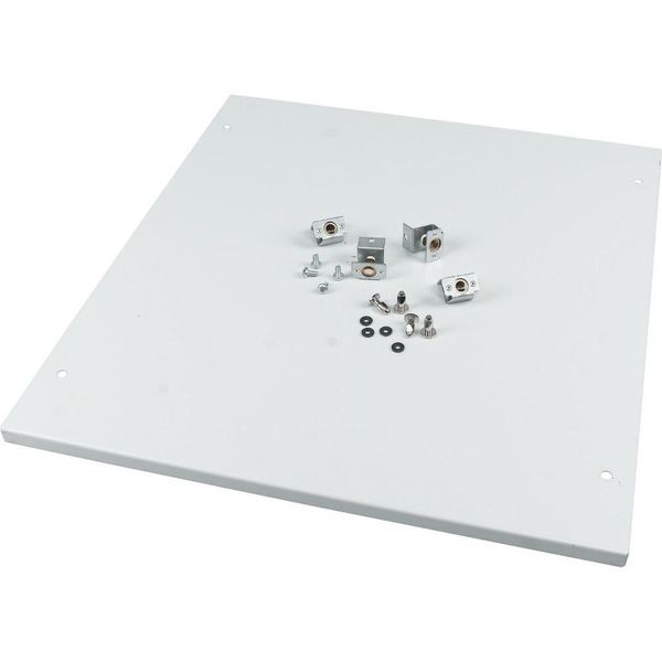 XMC06135 Snap-on cover, closed, HxW=650x1350mm, grey image 5