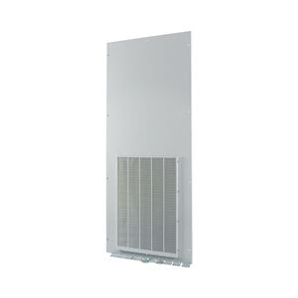 XTSZFFPV42-W800 Front plate (section high), ventilated, W=800mm, IP42, grey image 2
