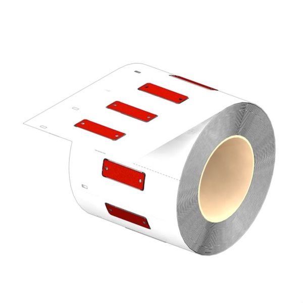 MetalliCard, Device markers, 15 x 45 mm, red image 1