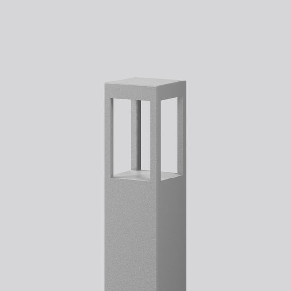 BOCARO, 20 W, 1750 lm, 840, silver, Phase-cut Bollards, L 120 B 120 H  image 2