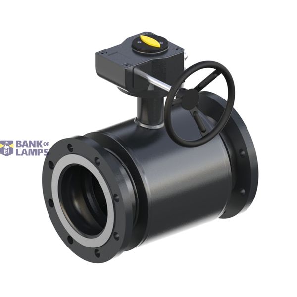 Ball valves, JIP-FF, FB, Worm gear, Full Bore, PN 16, DN 150, Flange image 1