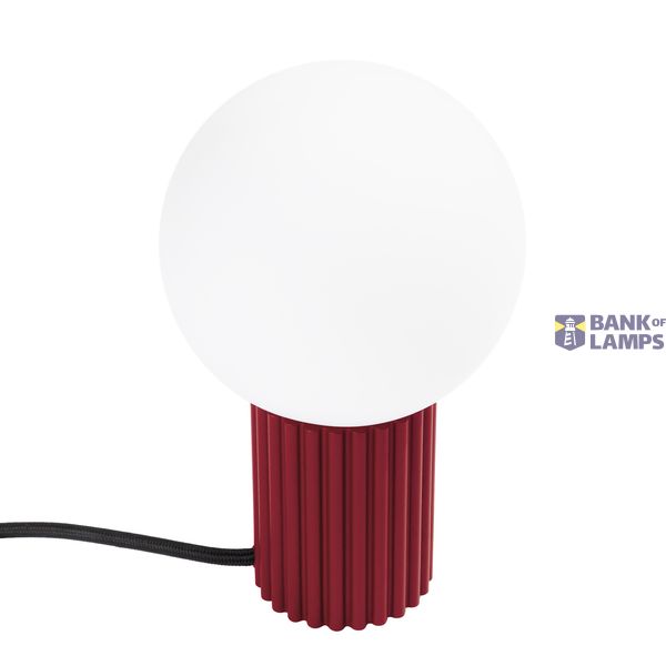Table lamp HALO burgundy image 2