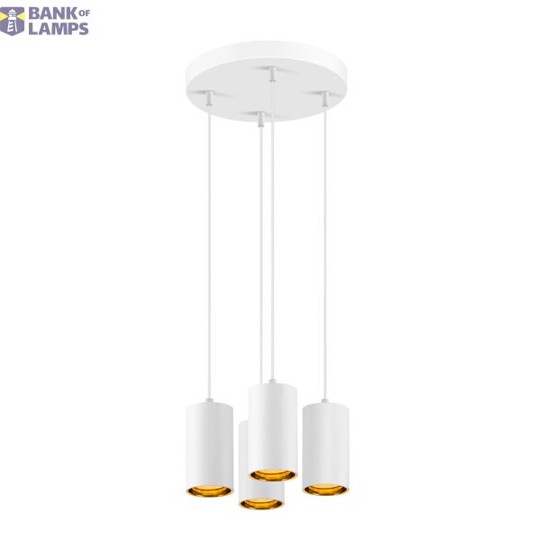ASTO TUBE, pendant light, GU10, pendant length 250 cm, 4x max. 10 W, white image 5