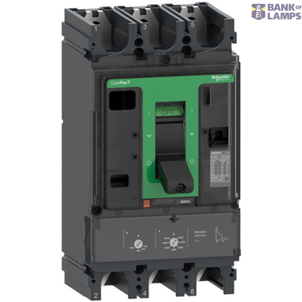 NSX630H 70kA AC 630A TMD 3P3D image 2