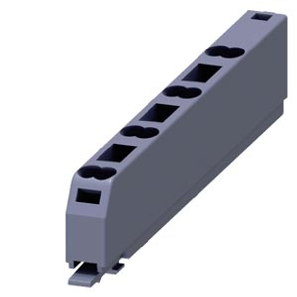 Terminal, removable, 4-pole, push-in terminals up to 2x 1.5 mm2 image 1