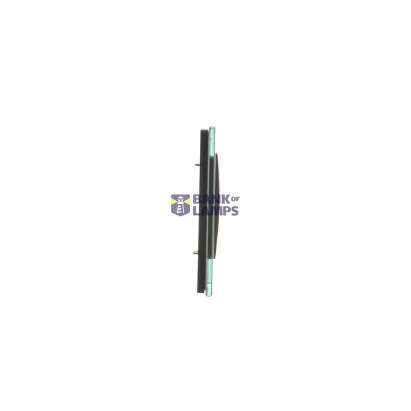 Single button for switches and push buttons, black matt image 1