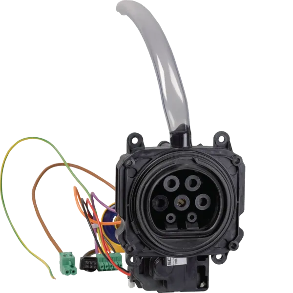 witty M3T2S socket with 1P lock image 1
