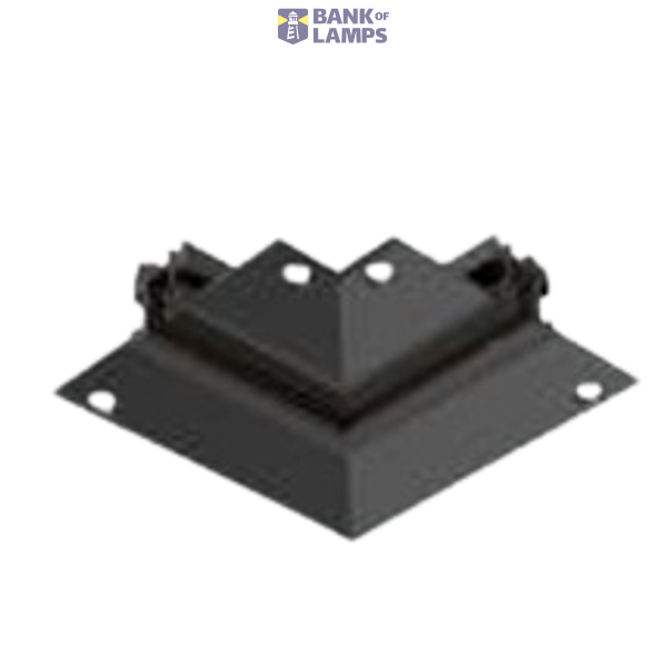 Horizontal  90° connector, White, Trimless Recessed image 1