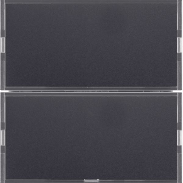 Push-button 2gang, RGB LED, int. temp. sensor, KNX-S.1/B.3/B.7, f. ant image 1