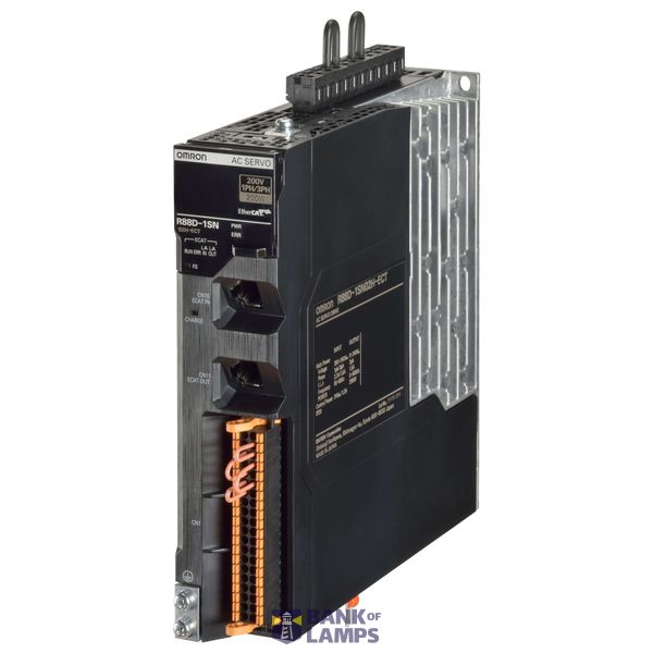 1S-51 servo drive with STO, SS1 and SLS safety, EtherCAT type, 100 W, image 2
