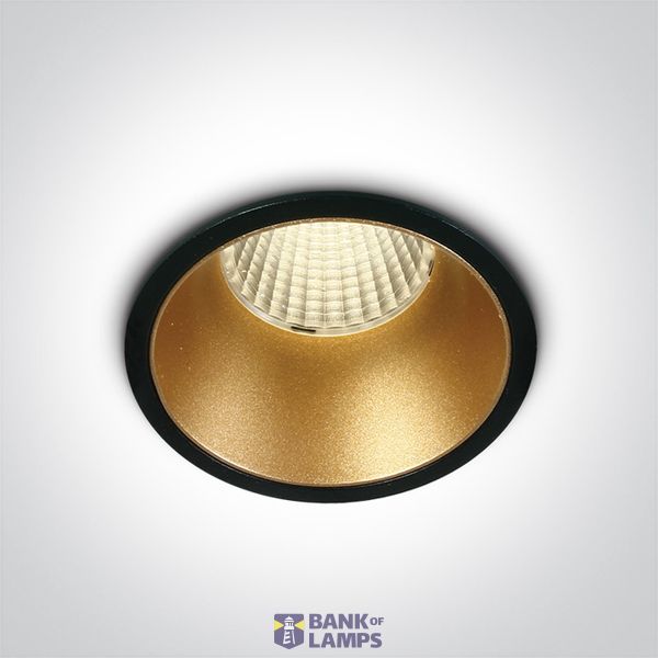 BLACK LED 12W WW 700mA  DARK LIGHT image 1
