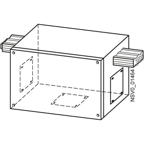 BD2A-1000-ME-MBAL BD2A CENTRAL FEEDER UNIT 1000A FOR SINGLE CORE CABLE image 1