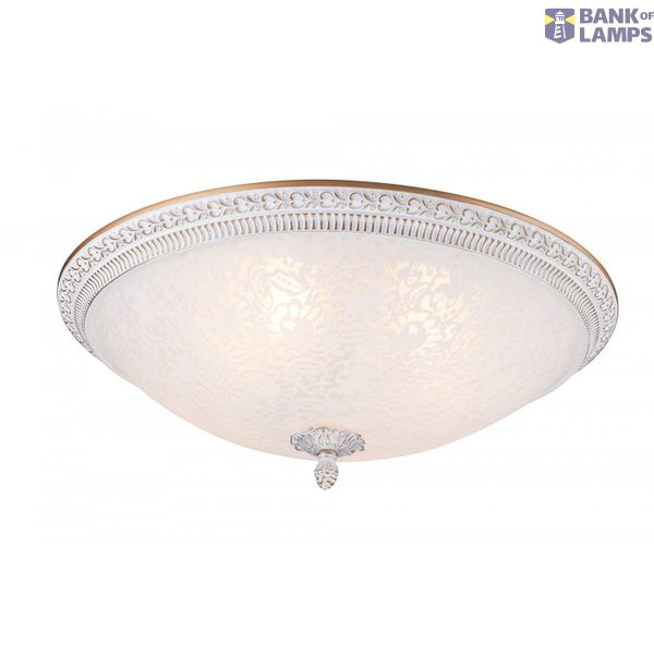 Ceiling & Wall Pascal Ceiling Lamp White with Gold image 3