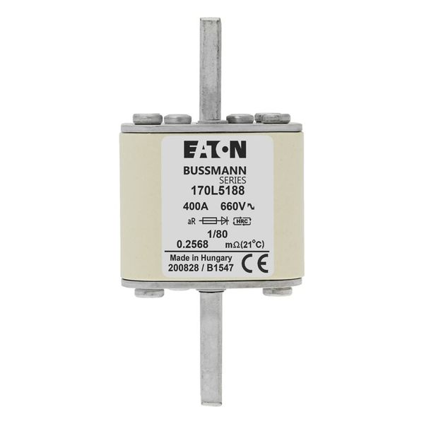 FUSE 400A 660V 1/80 AR image 5