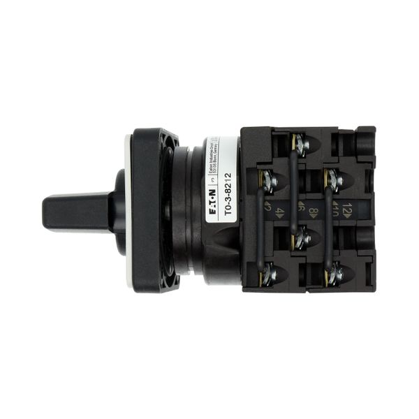 T0-3-8212/E Changeoverswitches, T0, 20 A, flush mounting, 3 contact unit(s), Contacts: 6, 60 °, maintained, With 0 (Off) position, 1-0-2, Design number 8212 image 33