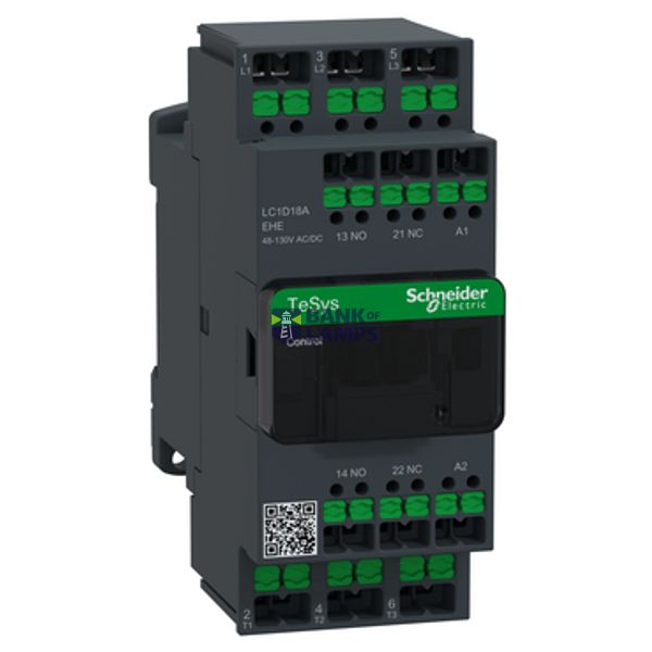 CTR Deca 18A 3P 48-130V AC/DC Snap-in image 2